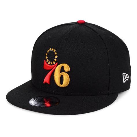 76ers hat black